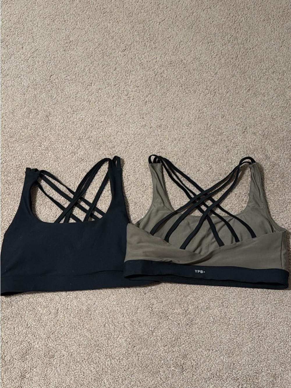Abercrombie Crisscross Back Sports Bras